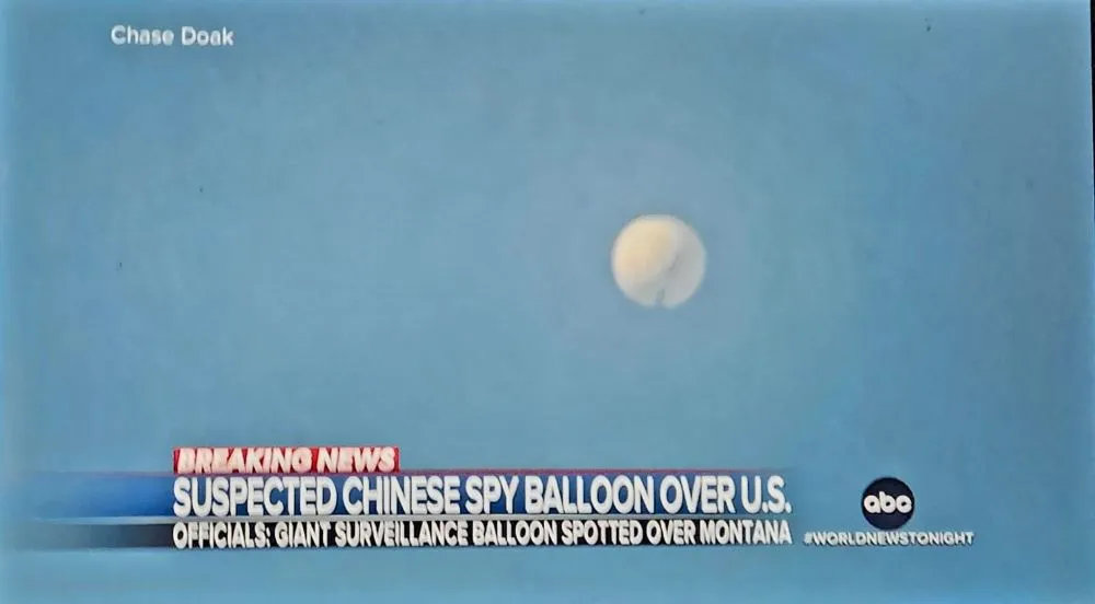 Κατασκοπευτικό μπαλόνι της Κίνας πάνω από τις ΗΠΑ