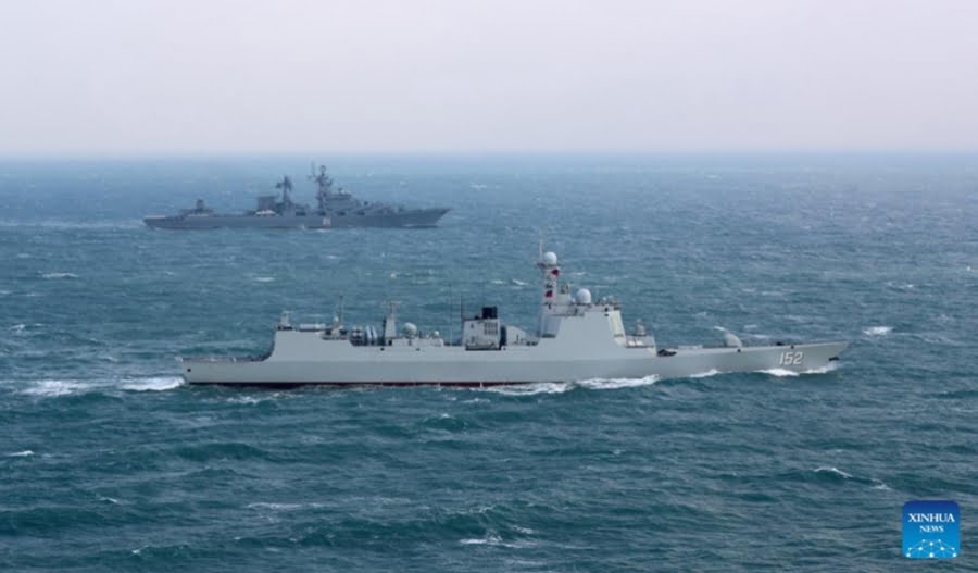Κοινές ναυτικές ασκήσεις Κίνας – Ρωσίας στον Ινδικό Ωκεανό
