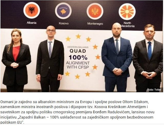 Σερβικά ΜΜΕ: Επικίνδυνη πρωτοβουλία στα Σκόπια για τη Μεγάλη Αλβανία!
