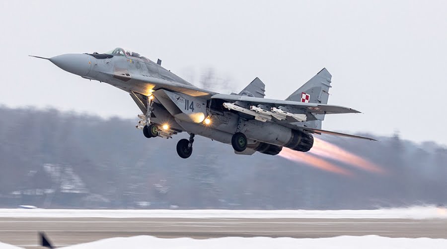 Η Πολωνία στέλνει μαχητικά MiG-29 στην Ουκρανία – Το αργότερο σε 6 εβδομάδες