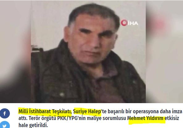 Οι τουρκικές μυστικές υπηρεσίες δολοφονούν δεκάδες Κούρδους στη Συρία