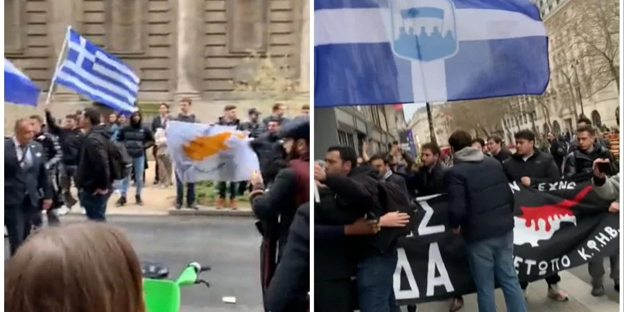 Διαμαρτυρία Κύπριων φοιτητών στο Λονδίνο – Αποδοκίμασαν τον Τατάρ (ΒΙΝΤΕΟ)
