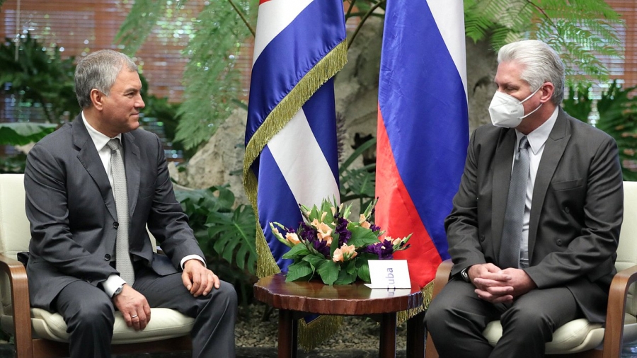 Επίσημη επίσκεψη στην Κούβα του Προέδρου της Ρωσικής Δούμας – Οικονομία και γεωπολιτικά στην ατζέντα