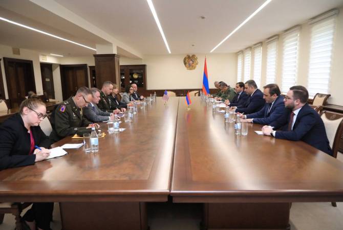 Εκπρόσωποι του υπουργείου Αμύνης των ΗΠΑ στην Αρμενία!