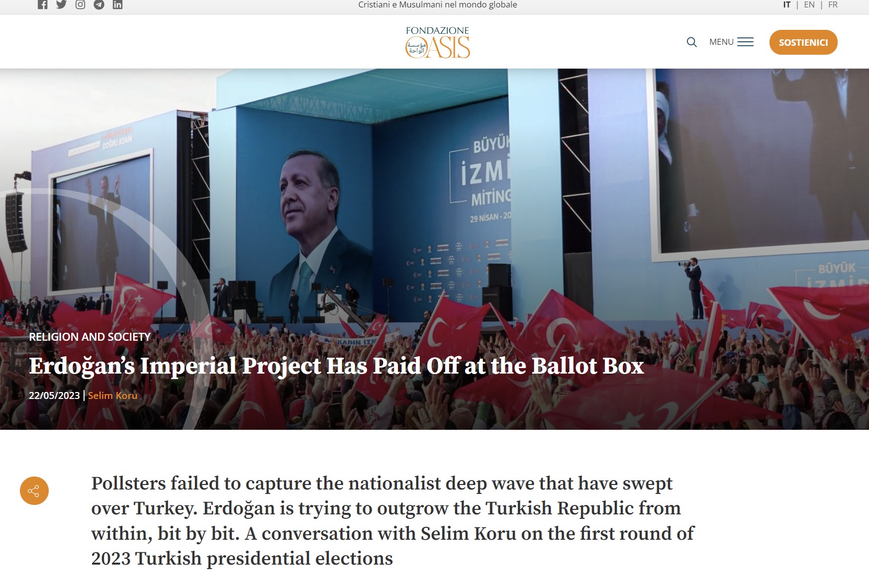 Το αυτοκρατορικό πρότζεκτ του Ερντογάν απέδωσε στην κάλπη