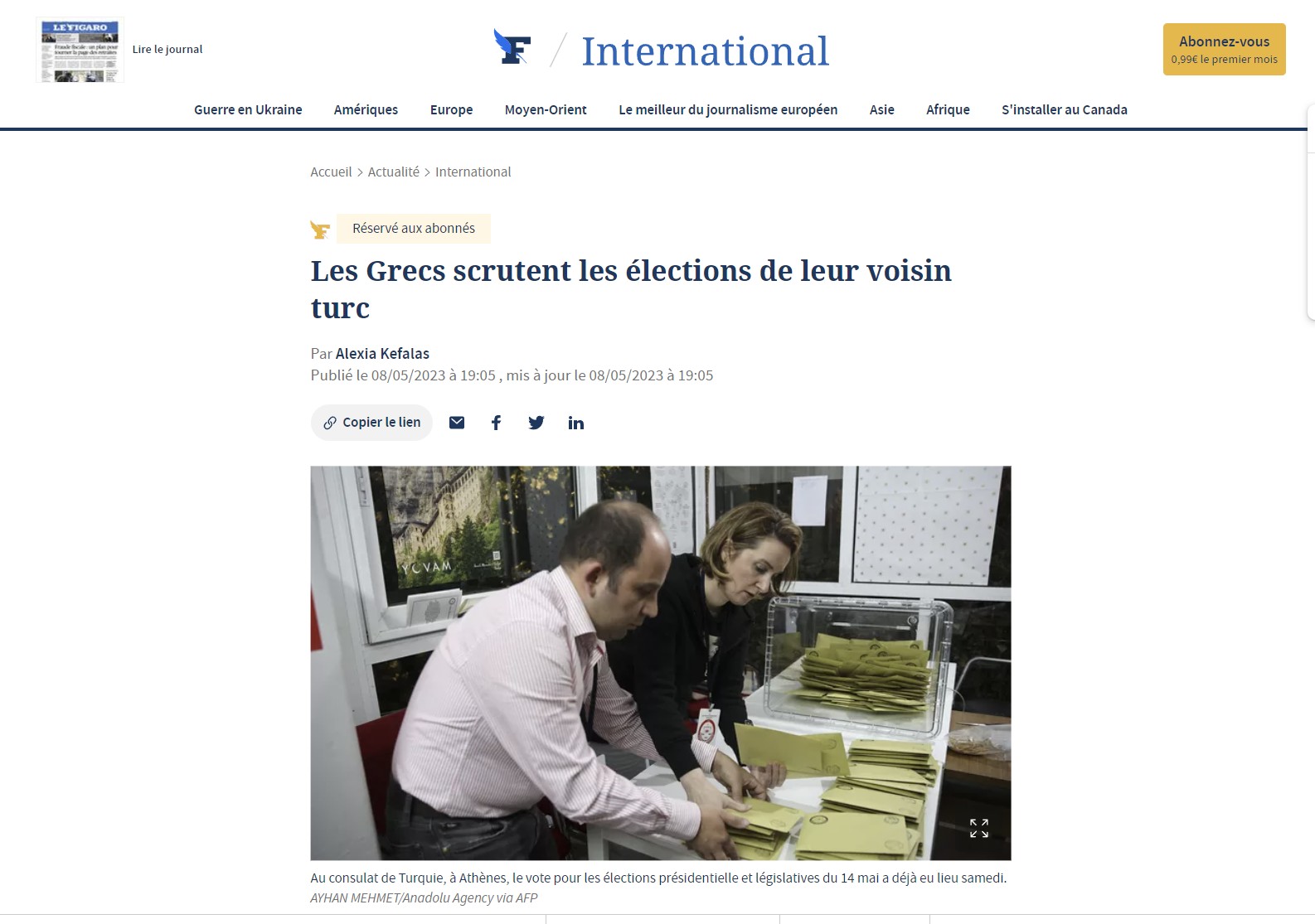 Le Figaro: Οι Έλληνες εξετάζουν εξονυχιστικά τις εκλογές του Τούρκου γείτονά τους! Τί δηλώνουν στη γαλλική εφημερίδα Σία Κοσιώνη, Ράνια Τζίμα για το ενδιαφέρον γύρω από τη διαδικασία;
