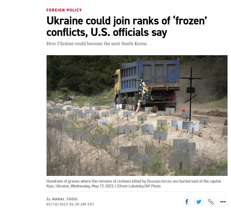 Politico: Οι ΗΠΑ προετοιμάζονται για μία σύγκρουση παρατεταμένης διάρκειας στην Ουκρανία