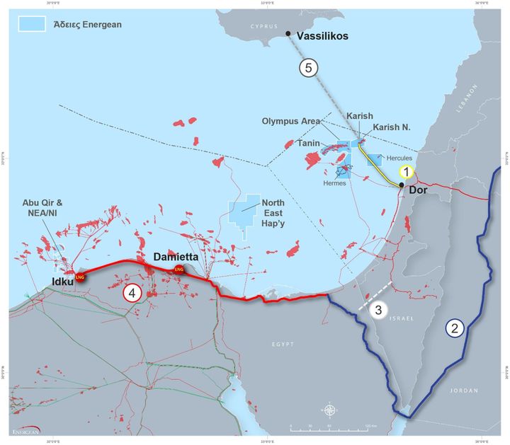 Απαραίτητη για το Ισραήλ η Κύπρος, για εμπορία φυσικού αερίου