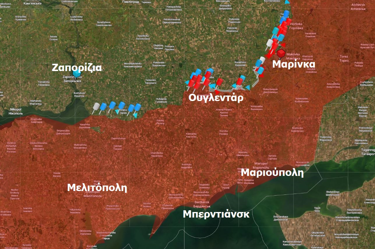 Ουκρανική αντεπίθεση: Κύρια προσπάθεια στη Ζαπορίζια – Μελιτόπολη – Ακτές Αζοφικής Θάλασσας