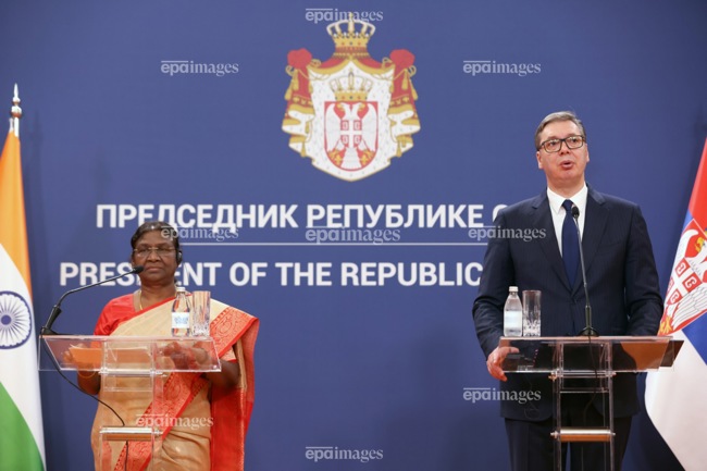 Ινδία και Σερβία έθεσαν στόχο για εμπορική συνεργασία ύψους 1 δισεκατομμυρίου ευρώ