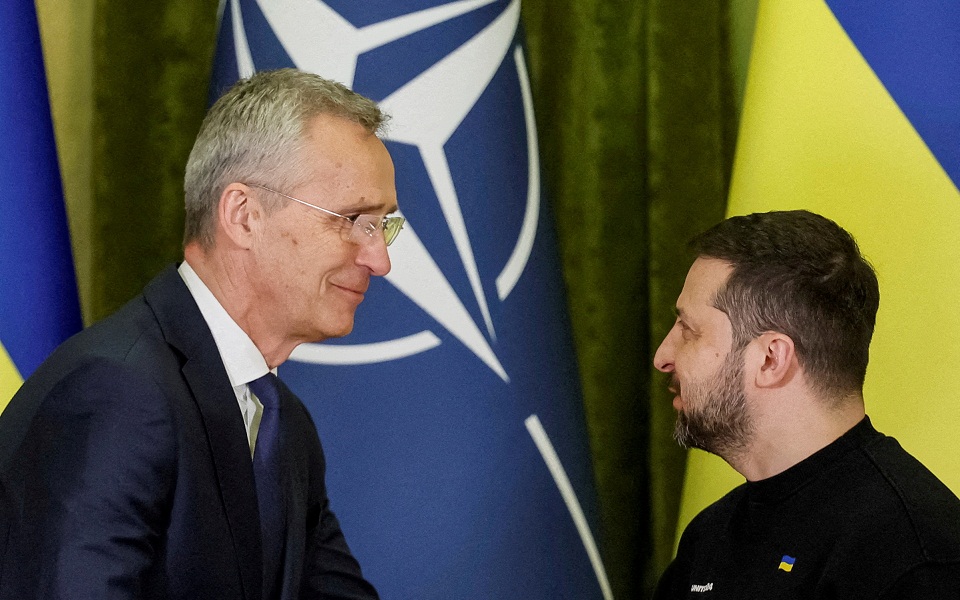 Ζελένσκι: Η είσοδος της Ουκρανίας στο NATO θα έκανε πιο δυνατή τη συμμαχία