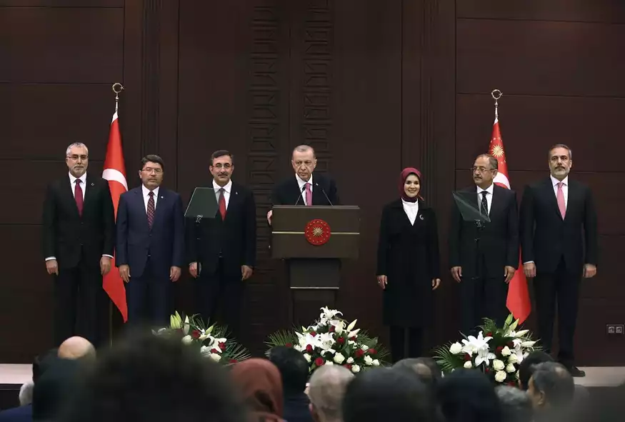 Ερντογάν στο πρώτο υπουργικό συμβούλιο: “Η Τουρκία είναι μεγαλύτερη από τα σύνορά της” – Έδιωξε τον Πρόεδρο της Αμυντικής Βιομηχανίας