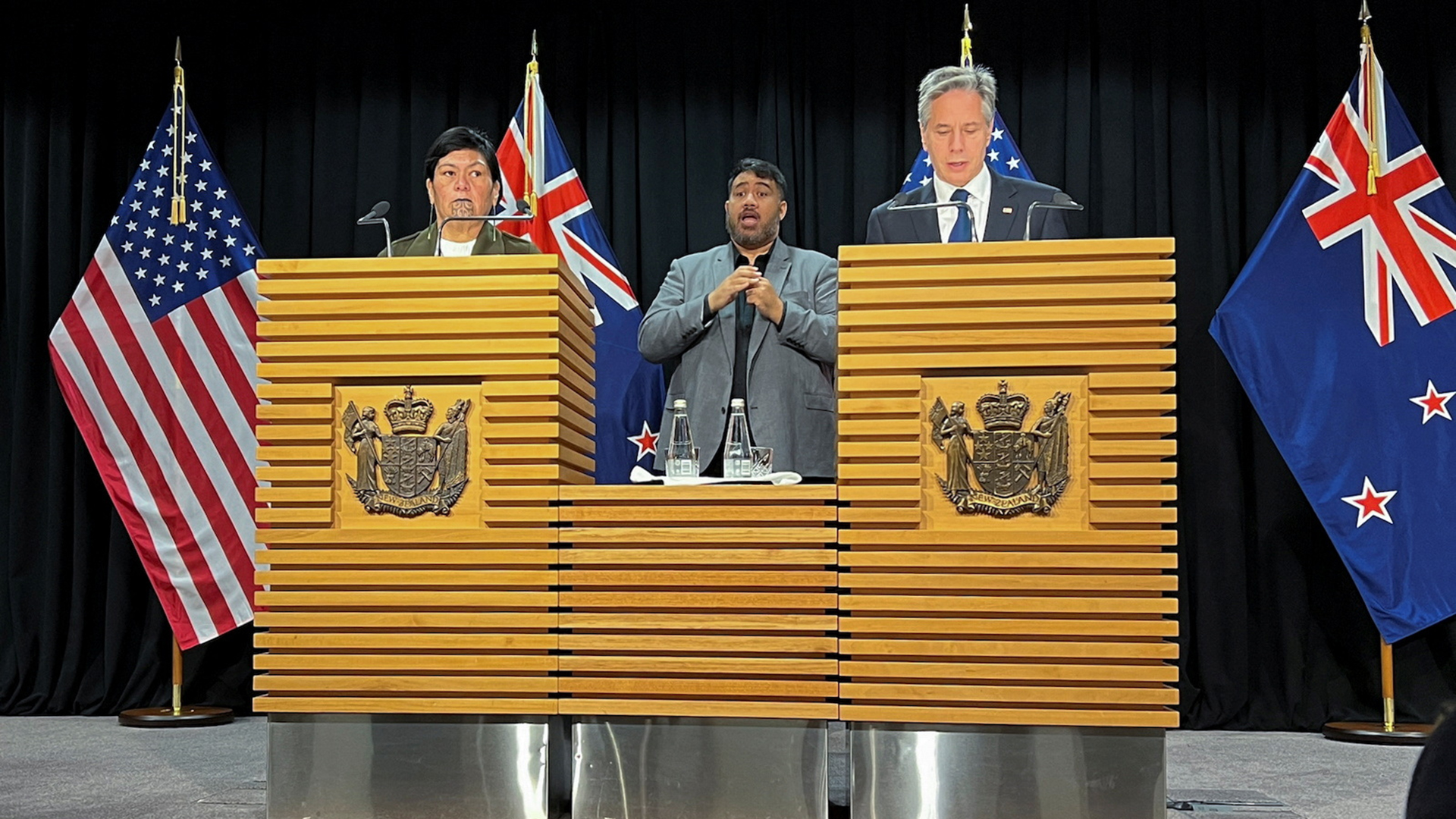 Μπλίνκεν για AUKUS: «Ανοιχτή η πόρτα για ένταξη της Νέας Ζηλανδίας»