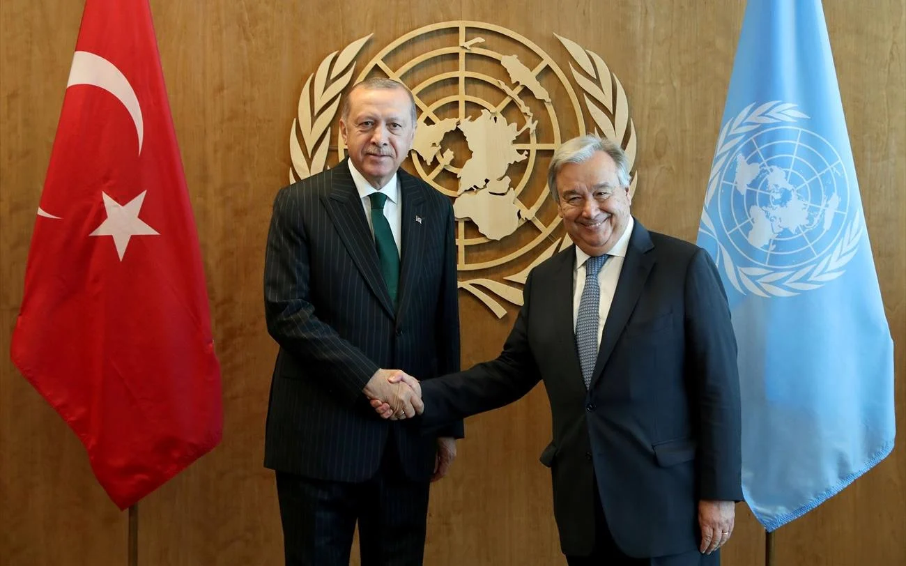 Ο Ερντογάν ακύρωσε συνάντηση με τον Γ.Γ. του ΟΗΕ, Αντ. Γκουτιέρες
