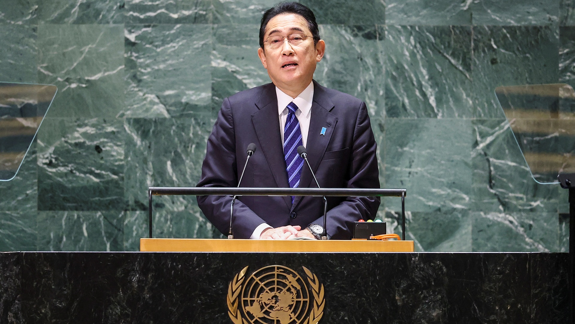 Φούμιο Κισίντα από το βήμα του ΟΗΕ: Είμαι έτοιμος να συναντηθώ με τον Κιμ Γιονγκ Ουν
