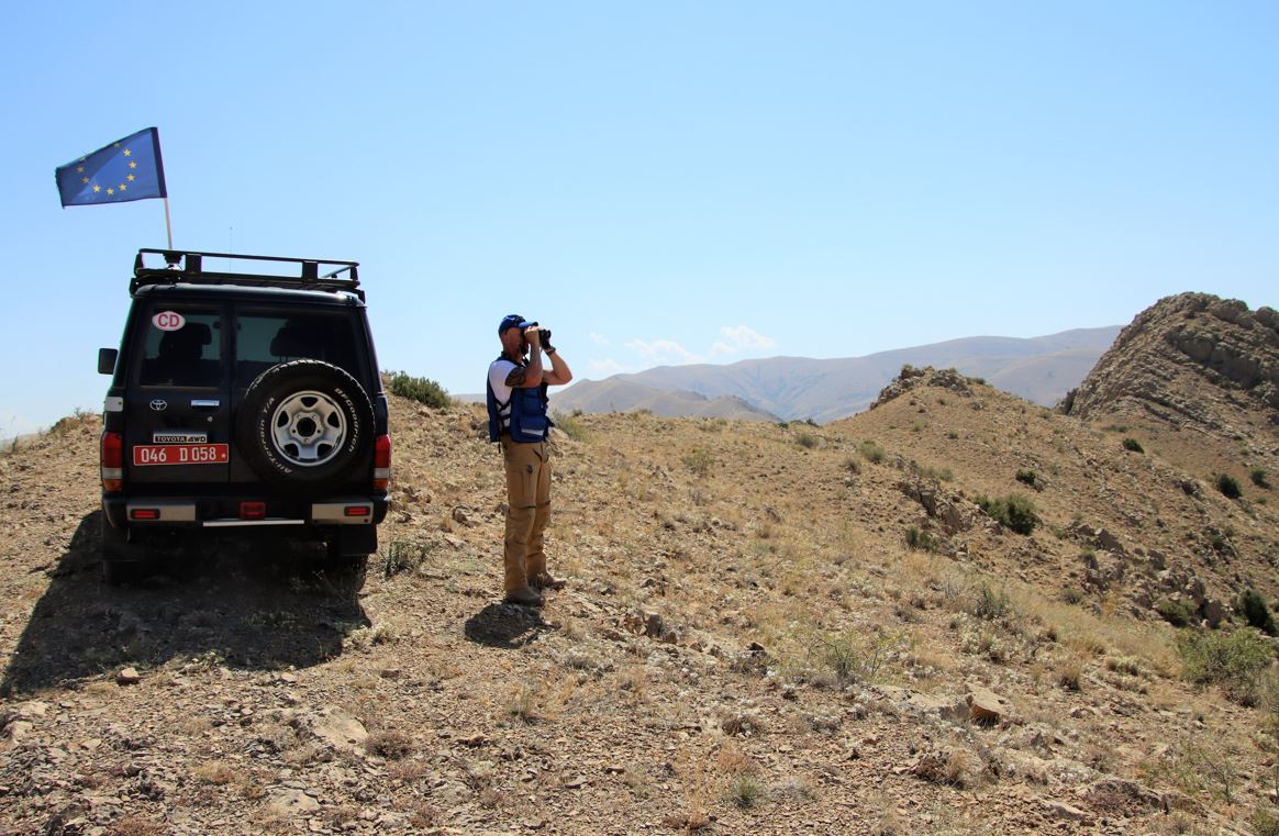 Η αποστολή παρατηρητών της ΕΕ αναφέρθηκε στην ένταση στα σύνορα μεταξύ Αρμενίας και Αζερμπαϊτζάν