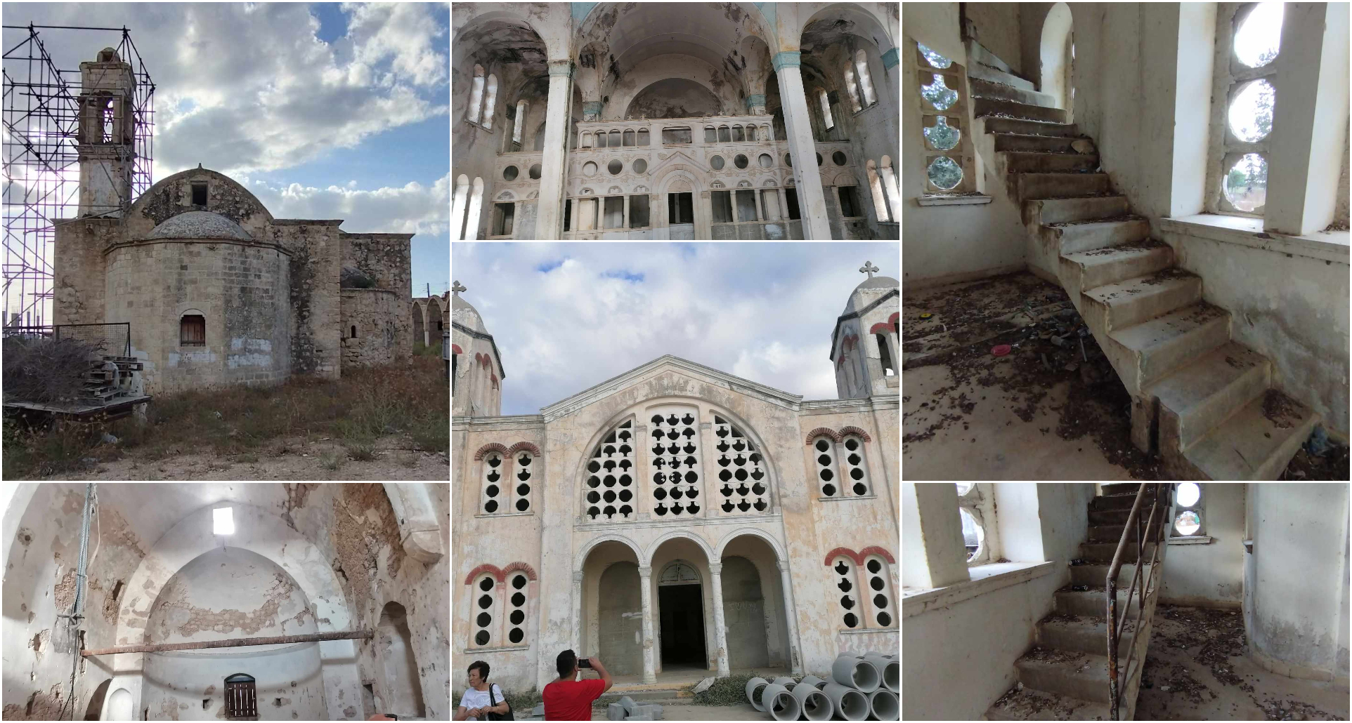 Κύπρος-κατεχόμενα: Βεβήλωσαν τη μονή του Αγίου Αναστασίου (εικόνες)
