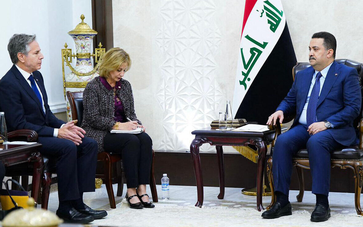Αιφνιδιστική επίσκεψη Μπλίνκεν στη Βαγδάτη – Συνατήθηκε με τον Ιρακνικό πρωθυπουργό