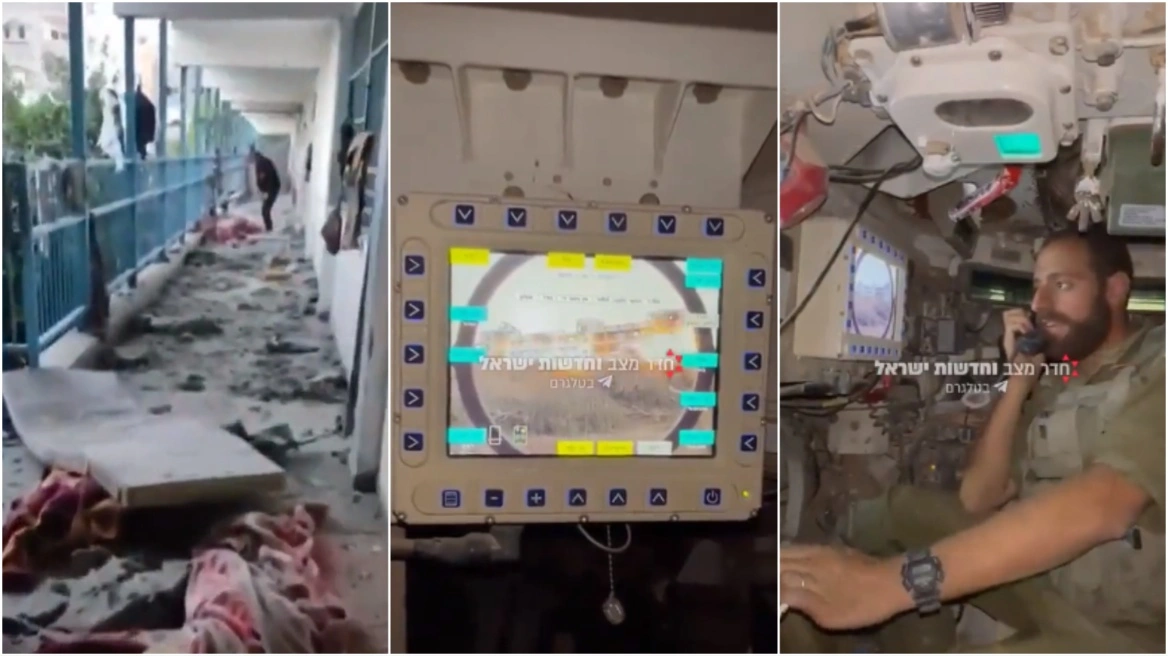 Βίντεο δείχνει δεκάδες πτώματα μετά την έκρηξη σε σχολείο του ΟΗΕ στη Γάζα – Η στιγμή του βομβαρδισμού