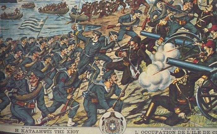 Σαν σήμερα, στις 11 Νοεμβρίου 1912 οι ελληνικές ένοπλες δυνάμεις απελευθέρωσαν την Χίο