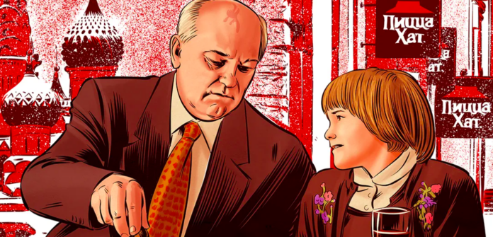 Το 1997 ο Γκομπαρτσόφ χρειαζόταν χρήματα και η Pizza Hut ένα πρόσωπο: Πώς γεννήθηκε η διαφήμιση που έμεινε στην ιστορία