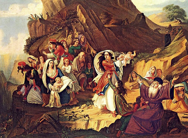 18 Δεκεμβρίου 1803: Oı Σουλιώτισσες θυσιάζονται στον Ζάλογγο