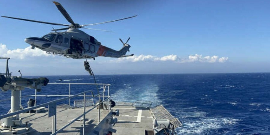Ασκηση Ερευνας & Διάσωσης πραγματοποίησαν οι αεροναυτικές δυνάμεις Κύπρου-Ιταλίας