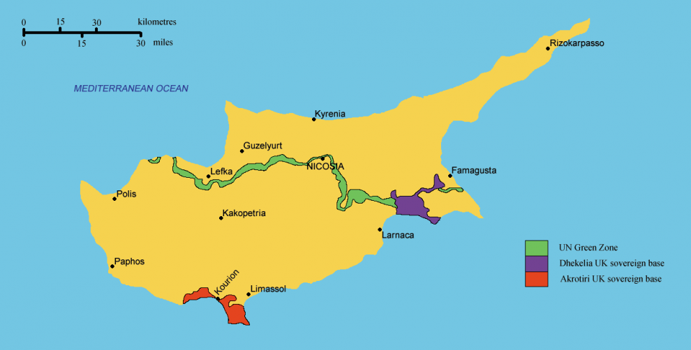 Κύπρος: Το ιστορικό της γραμμής καταπαύσεως του πυρός