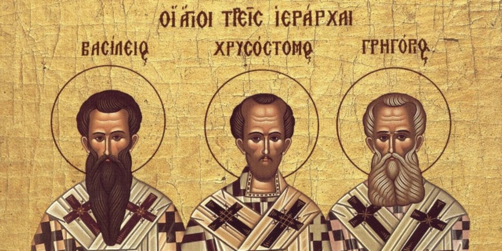 Τρεις  Ιεράρχες : τρεις στυλοβάτες της Ορθοδοξίας,της Παιδείας και του Ελληνισμού
