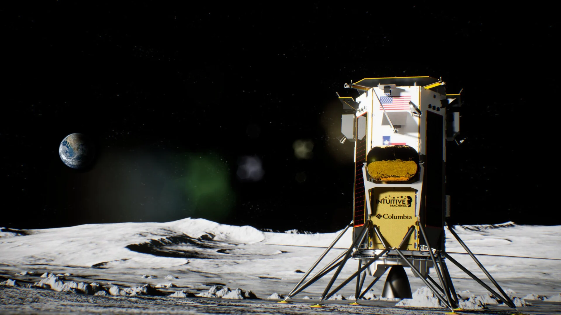 Οι ΗΠΑ επέστρεψαν με τον Οδυσσέα στη Σελήνη μισό αιώνα μετά το Apollo (βίντεο, φωτογραφίες)