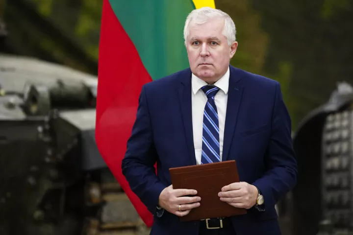 Βίλνιους: Την παραίτησή του υπέβαλε ο υπουργός Άμυνας της Λιθουανίας