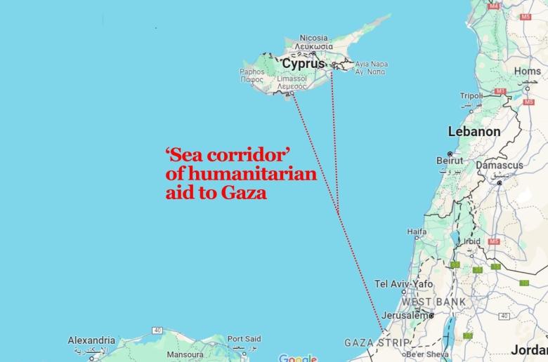 Ο Λιμός και ο Ανθρωπιστικός Διάδρομος στη Γάζα μέσω Κύπρου