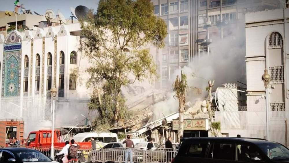 ΗΠΑ: Ο βομβαρδισμός στην πρεσβεία του Ιράν στη Συρία έγινε από το Ισραήλ