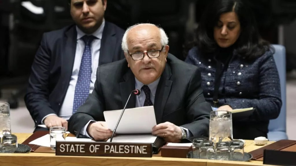 Οι Παλαιστίνιοι ελπίζουν πως τη 18η Απριλίου θα διεξαχθεί ψηφοφορία για το αίτημα ένταξής τους στον ΟΗΕ