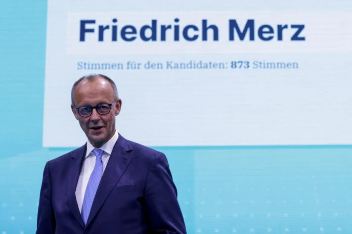 Γερμανία: Ξανά στο «τιμόνι» του CDU ο Φρίντριχ Μερτς με ποσοστό 89,81%