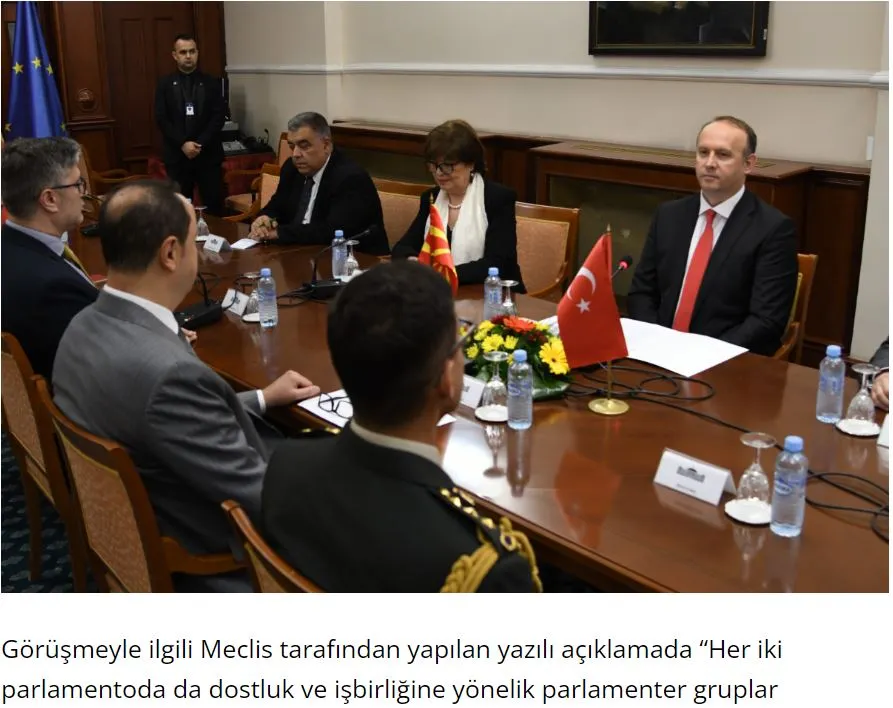Πρόεδρος του Κοινοβουλίου στα Σκόπια: Γέφυρα η τουρκική κοινωνία