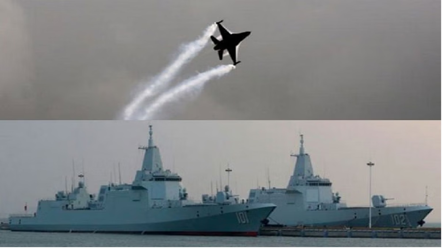 Η Ταϊβάν εντόπισε επτά πλοία του κινεζικού πολεμικού ναυτικού και έξι μαχητικά αεροσκάφη κοντά στην επικράτειά της