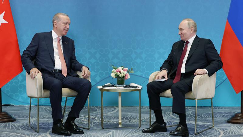 Αστάνα – Καζακστάν: Συνάντηση Πούτιν-Ερντογάν