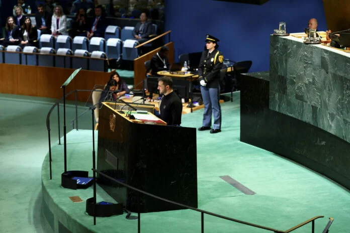 Καταγγελία Ζελένσκι από το βήμα της Γ.Σ. του ΟΗΕ: Ο Πούτιν σχεδιάζει επιθέσεις σε πυρηνικά εργοστάσια